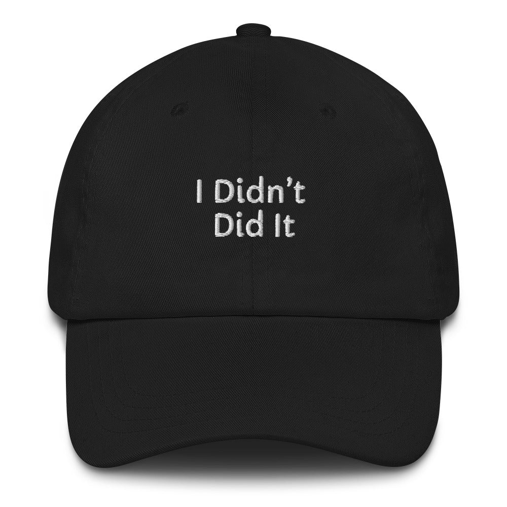 I Didn’t Did It Hat