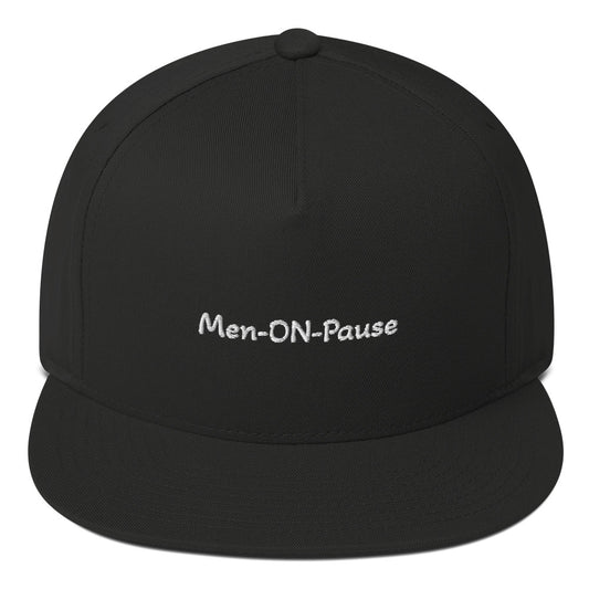 Men-ON-Pause Flat Bill Cap