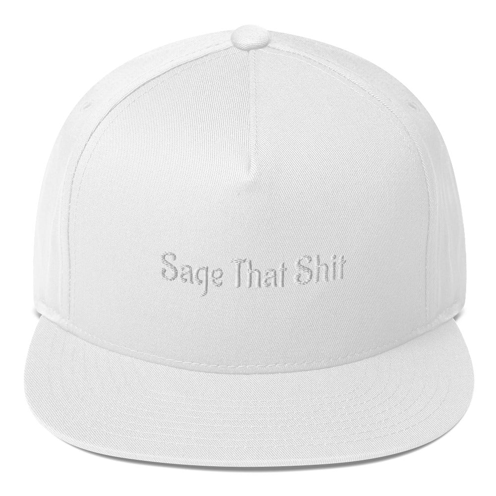 Sage That Shit Flat Bill Cap