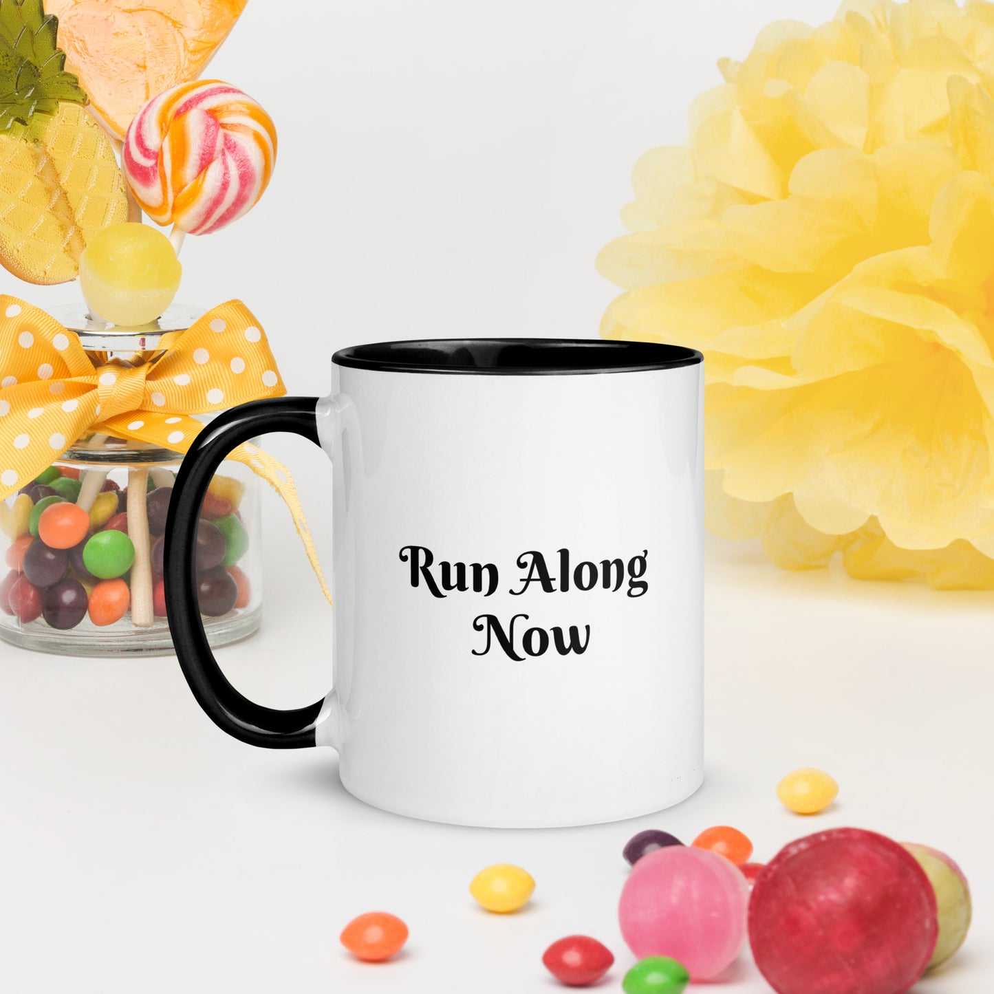 Mug With Color Inside / Run Along Now