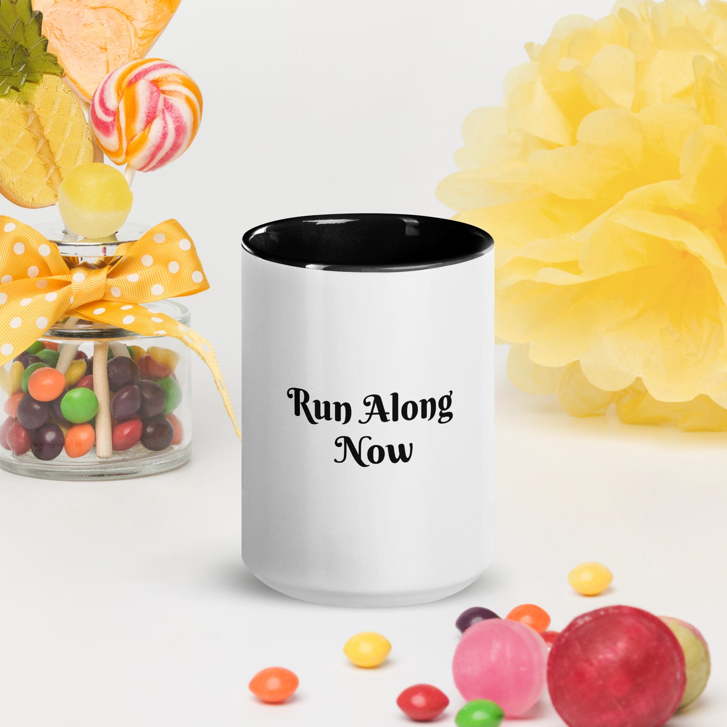 Mug With Color Inside / Run Along Now