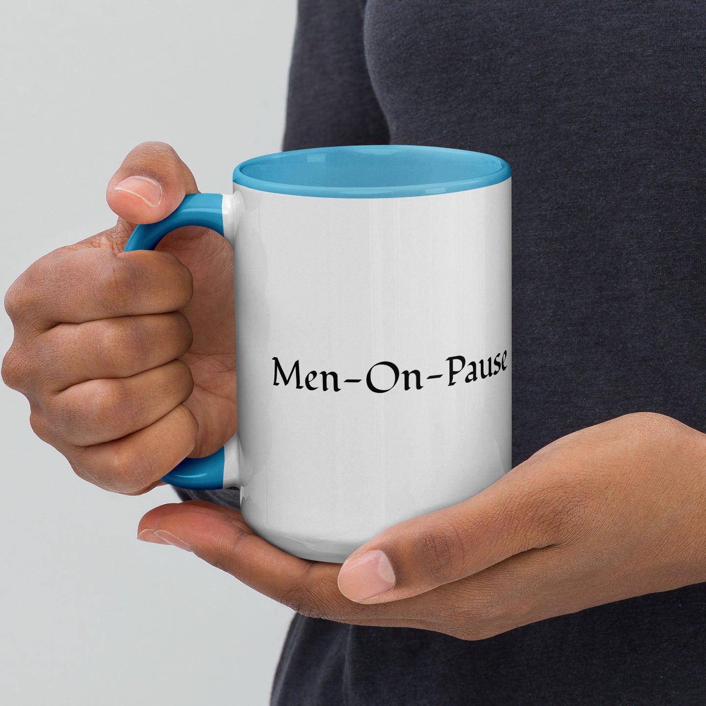 Mug With Color Inside / Men-On-Pause