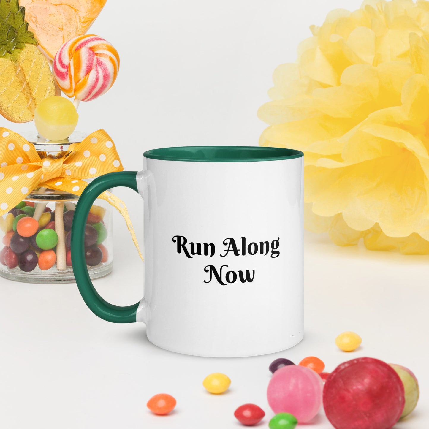 Mug With Color Inside / Run Along Now