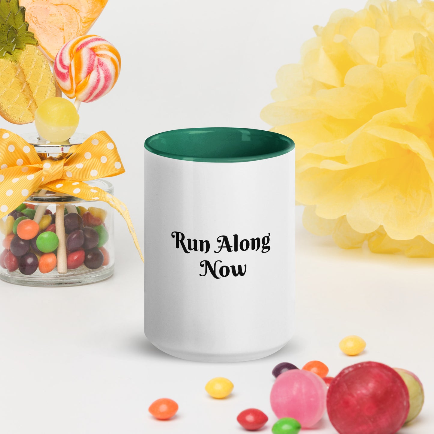 Mug With Color Inside / Run Along Now