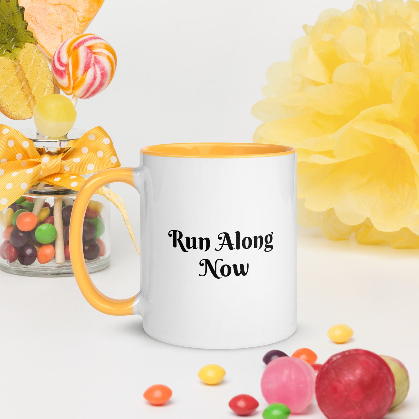 Mug With Color Inside / Run Along Now