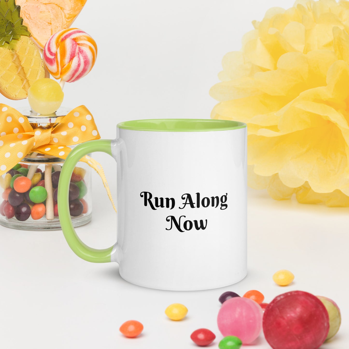 Mug With Color Inside / Run Along Now