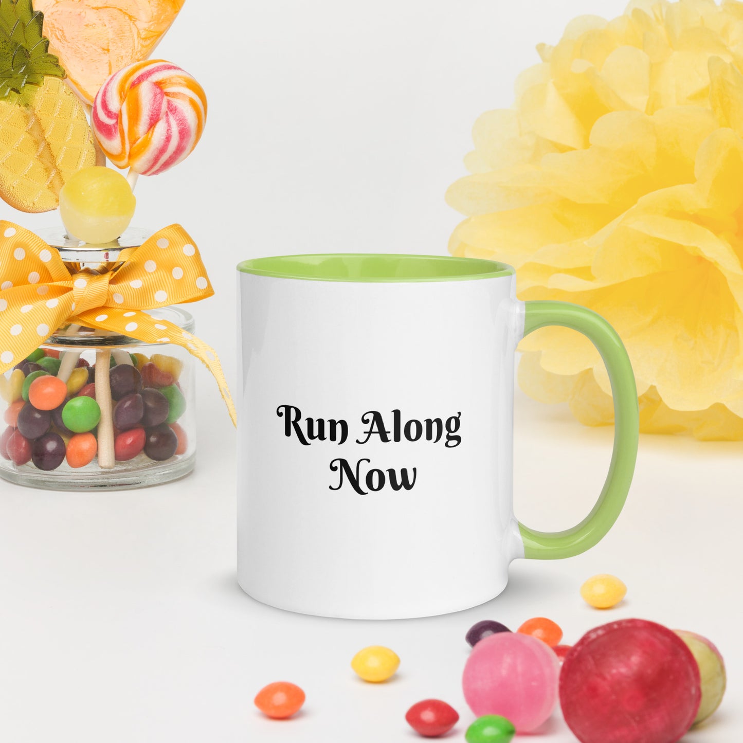 Mug With Color Inside / Run Along Now