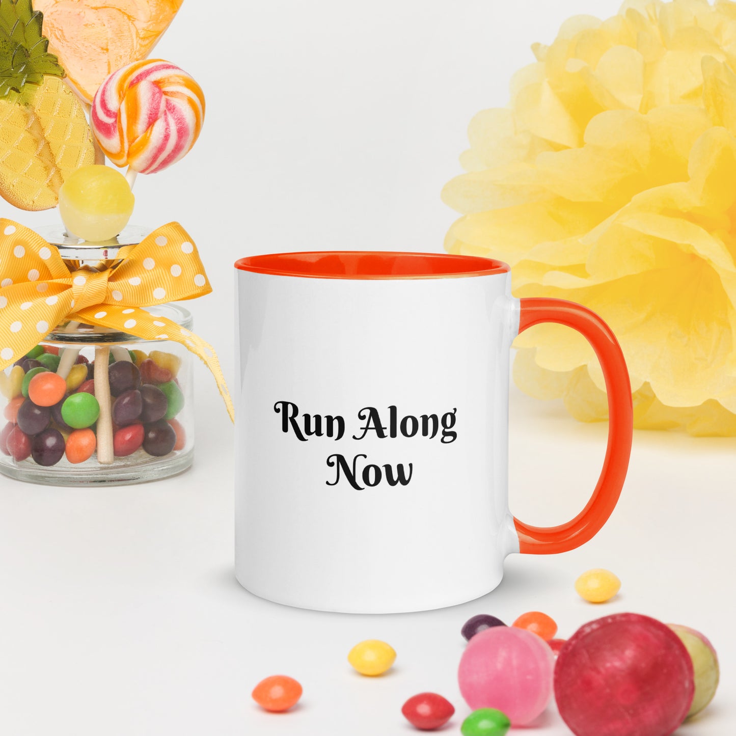 Mug With Color Inside / Run Along Now