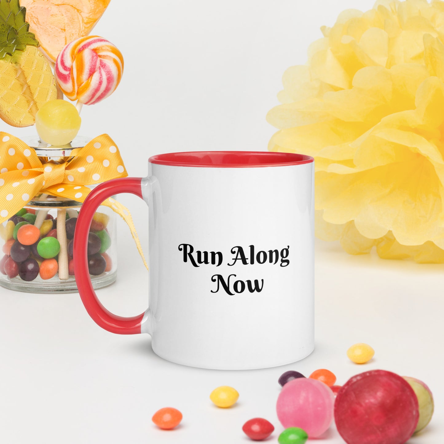 Mug With Color Inside / Run Along Now