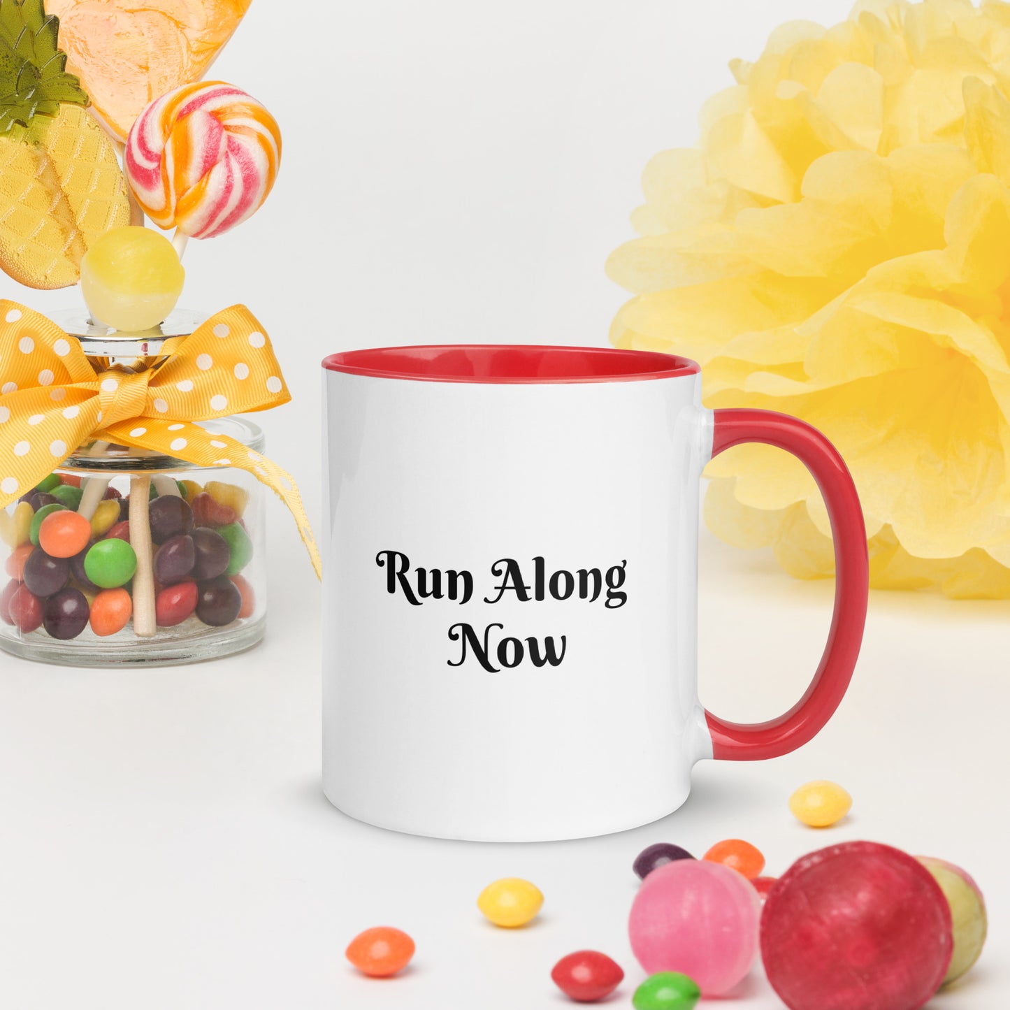 Mug With Color Inside / Run Along Now