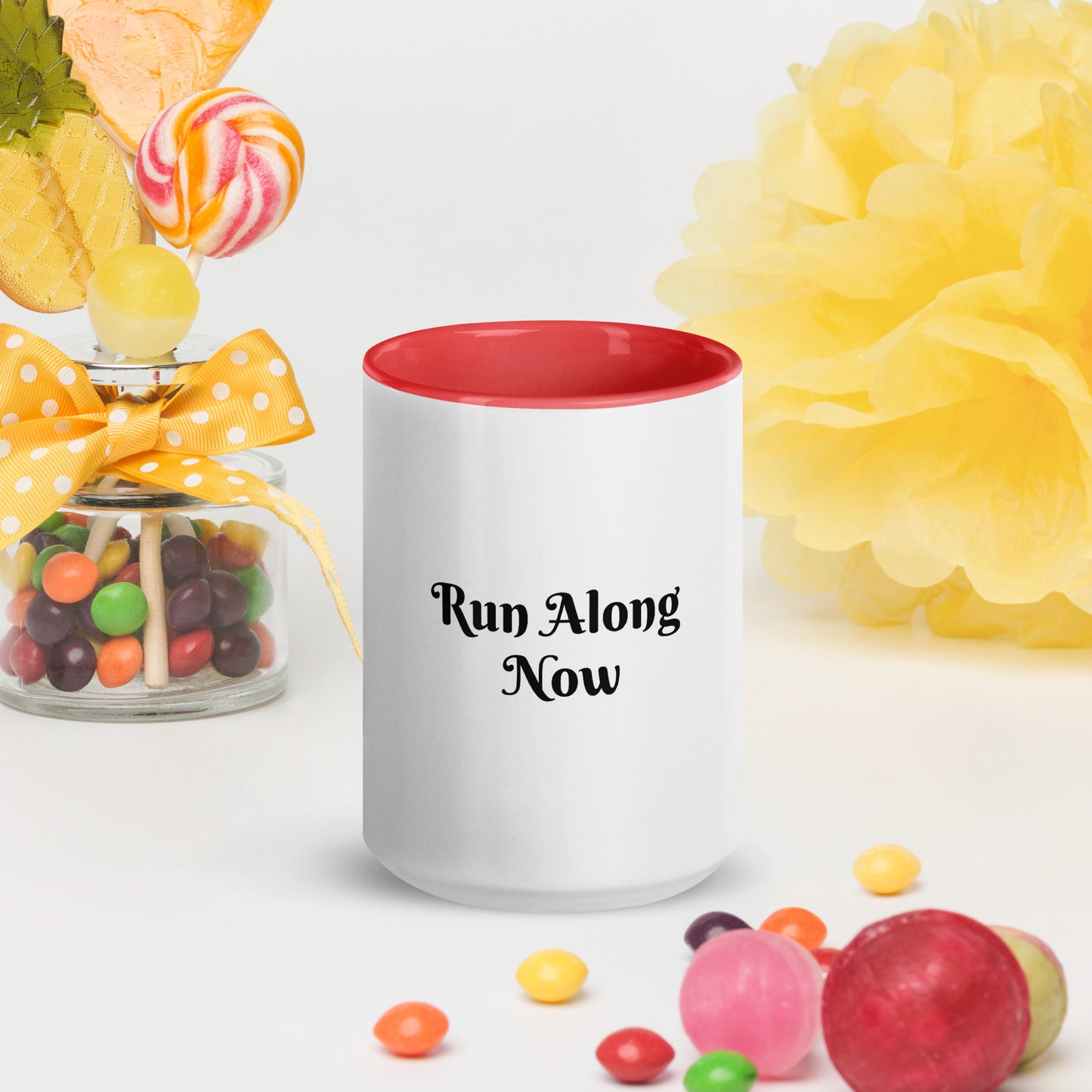 Mug With Color Inside / Run Along Now