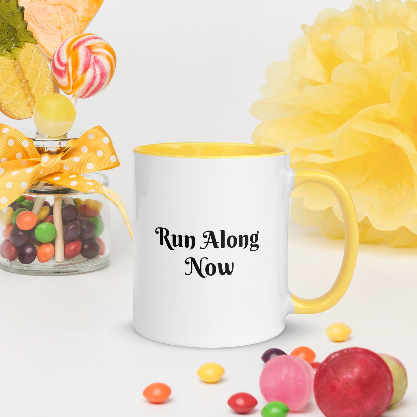 Mug With Color Inside / Run Along Now